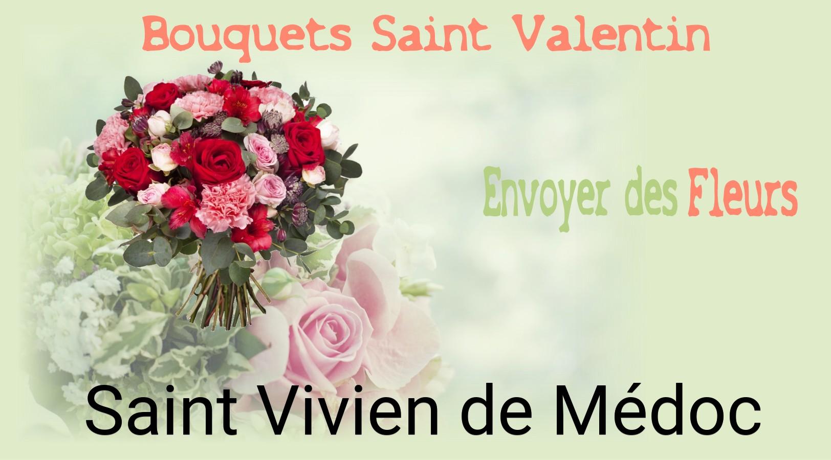 Roses de Saint-Valentin livrées à Saint-Vivien-de-Médoc