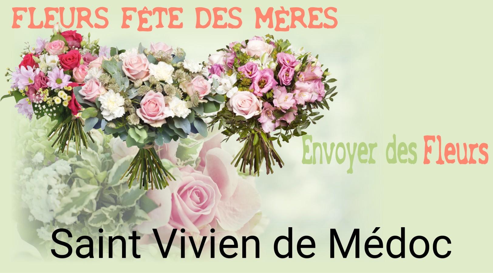 Bouquet de Fête des Mères livré à Saint-Vivien-de-Médoc